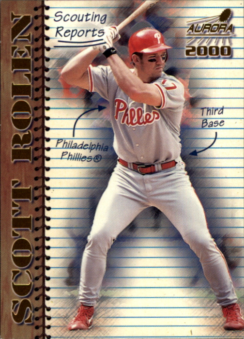 2000 Aurora Scouting Report #14 Scott Rolen
