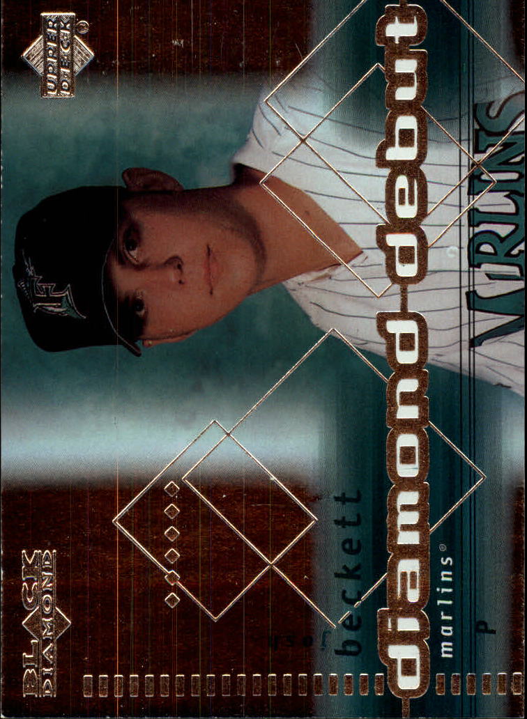 2000 Black Diamond #104 Josh Beckett DD
