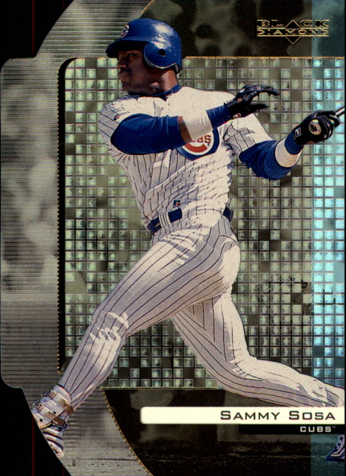 2000 Black Diamond Reciprocal Cut #18 Sammy Sosa
