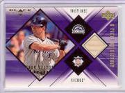 2000 Black Diamond A Piece of History #TH Todd Helton