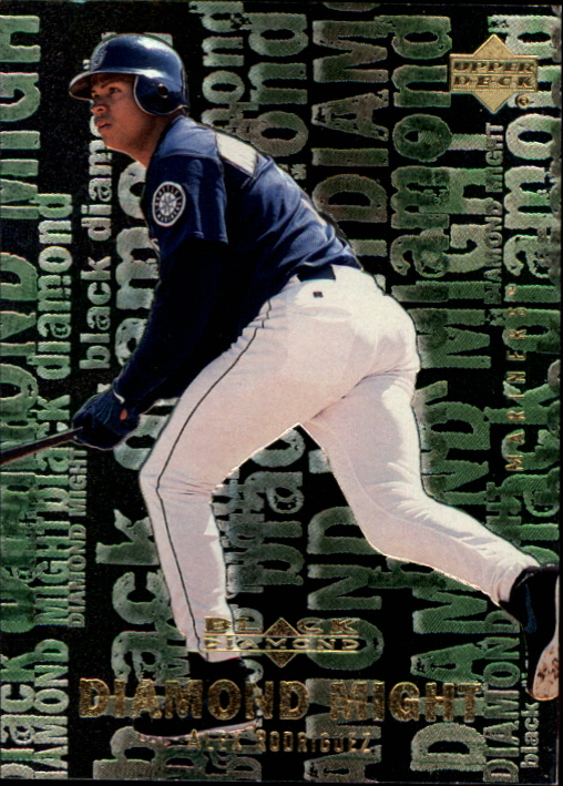 2000 Black Diamond Rookie Edition Might #M6 Alex Rodriguez