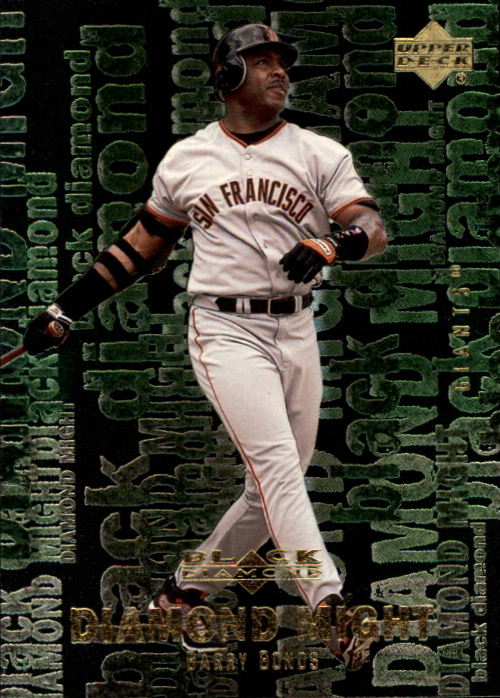 2000 Black Diamond Rookie Edition Might #M9 Barry Bonds
