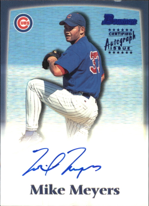 2000 Bowman Autographs #MM Mike Meyers B