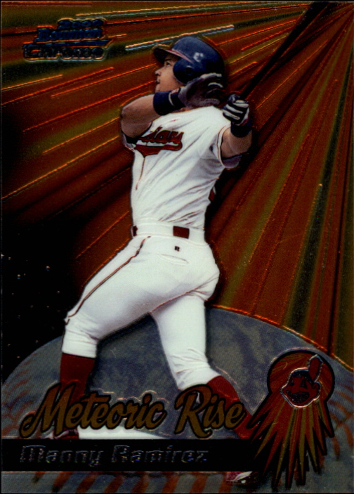 2000 Bowman Chrome Meteoric Rise #MR5 Manny Ramirez