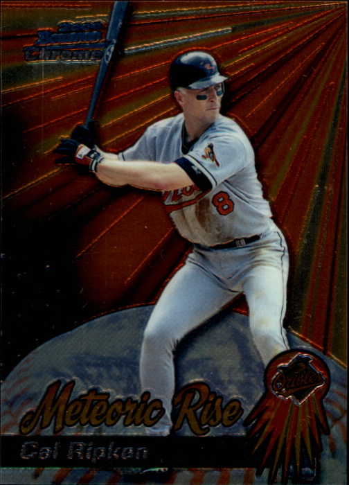 2000 Bowman Chrome Meteoric Rise #MR7 Cal Ripken
