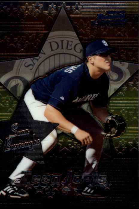 2000 Bowman Chrome Teen Idols #TI13 Sean Burroughs