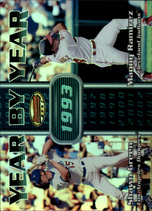 2000 Bowman's Best Year by Year #YY10 S.Green/M.Ramirez