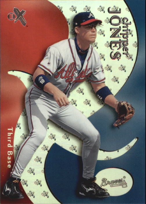 2000 E-X #10 Chipper Jones