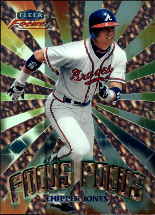 2000 Fleer Focus Pocus #FP7 Chipper Jones