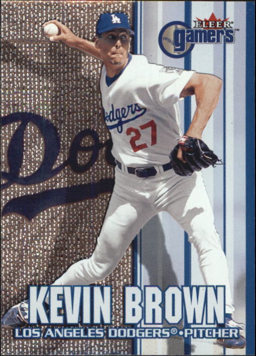 2000 Fleer Gamers #8 Kevin Brown
