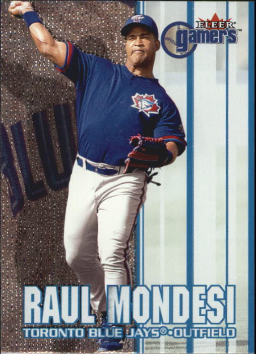 2000 Fleer Gamers #10 Raul Mondesi