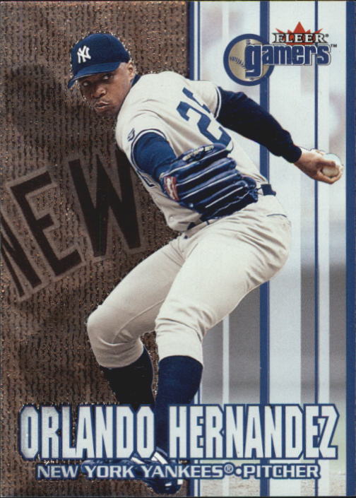 2000 Fleer Gamers #17 Orlando Hernandez