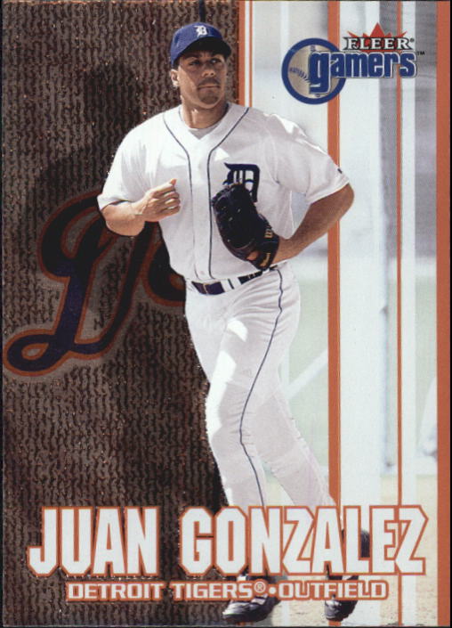 2000 Fleer Gamers #19 Juan Gonzalez
