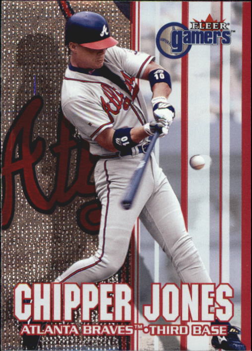 2000 Fleer Gamers #70 Chipper Jones
