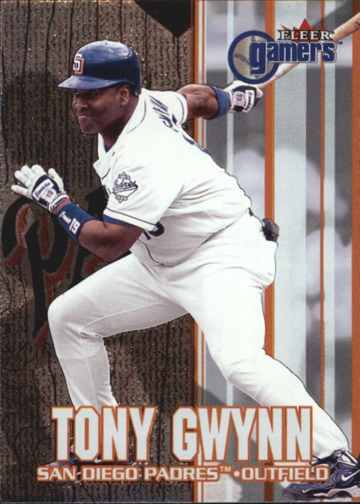 2000 Fleer Gamers #90 Tony Gwynn