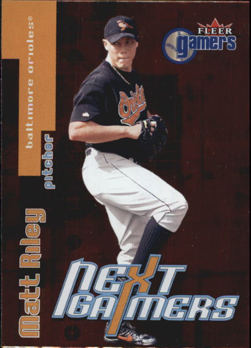2000 Fleer Gamers #93 Matt Riley NG
