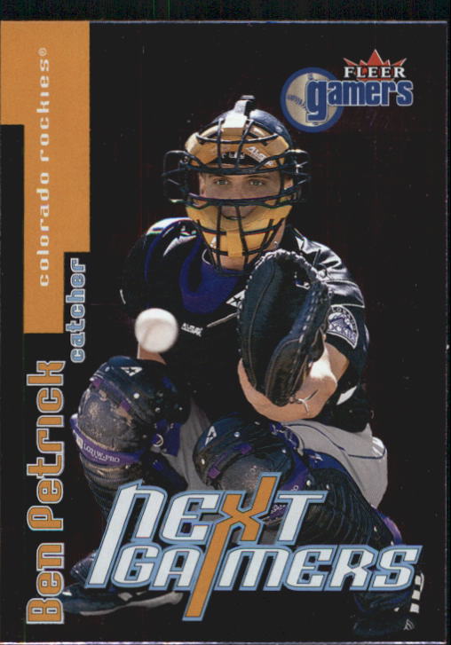 2000 Fleer Gamers #97 Ben Petrick NG