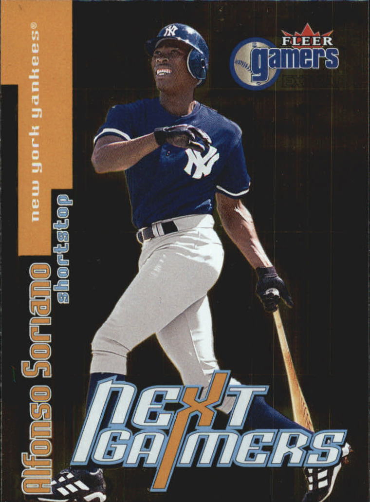 2000 Fleer Gamers Extra #104 Alfonso Soriano NG