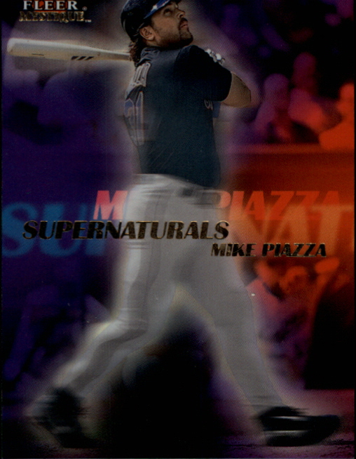 2000 Fleer Mystique Supernaturals #S7 Mike Piazza