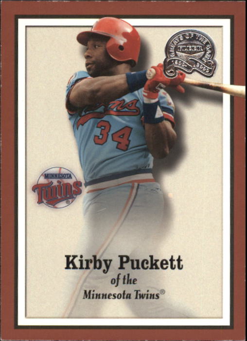 2000 Greats of the Game #39 Kirby Puckett