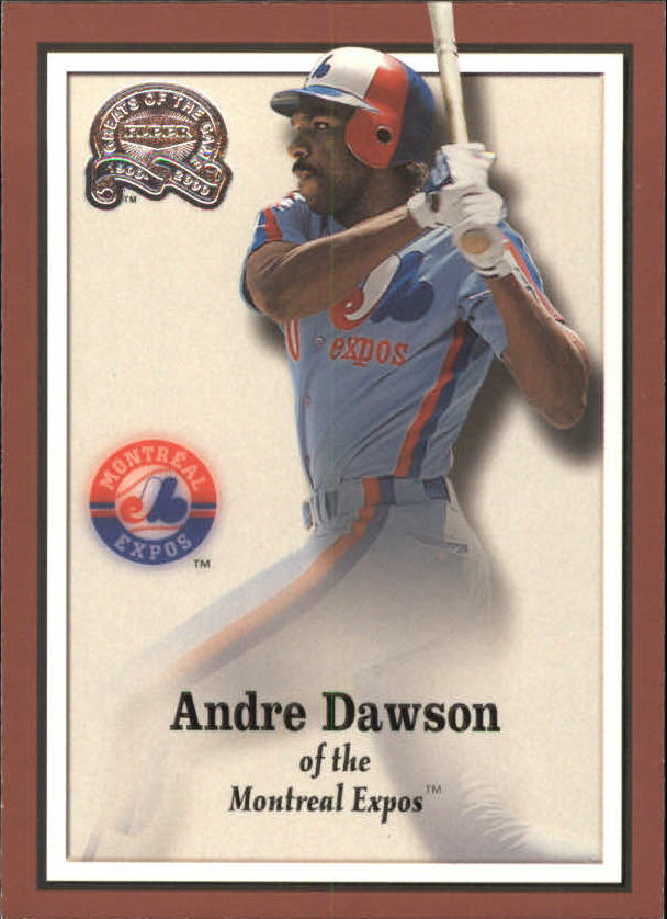 2000 Greats of the Game #58 Andre Dawson