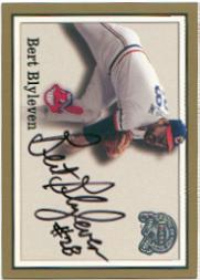 2000 Greats of the Game Autographs #7 Bert Blyleven