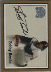 2000 Greats of the Game Autographs #8 Bobby Bonds