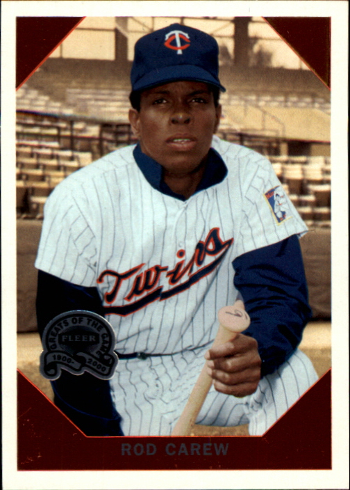 2000 Greats of the Game Retrospection #R1 Rod Carew