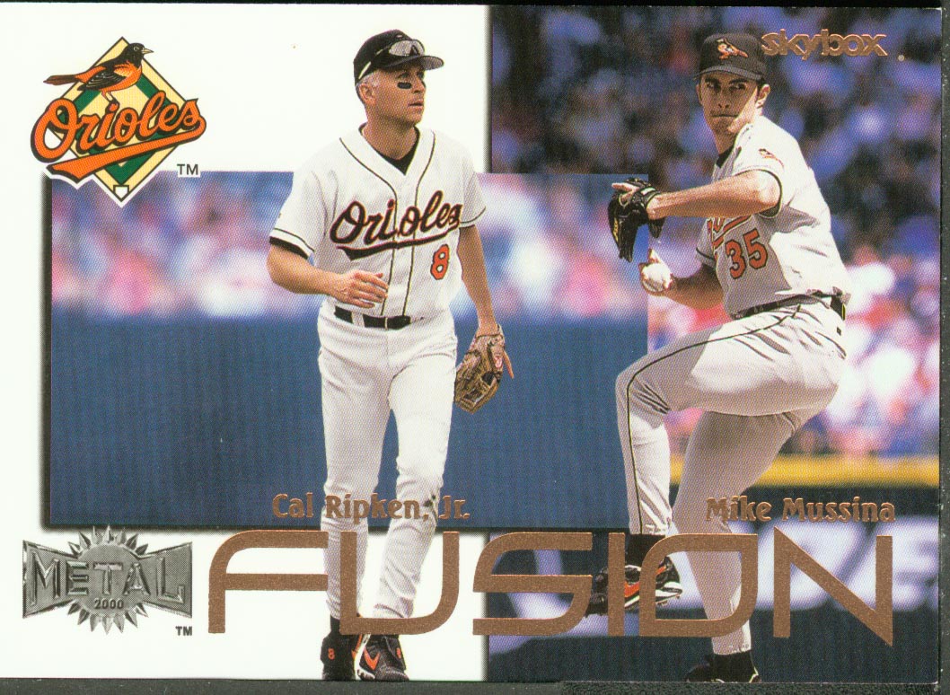 2000 Metal Fusion #F11 C.Ripken/M.Mussina