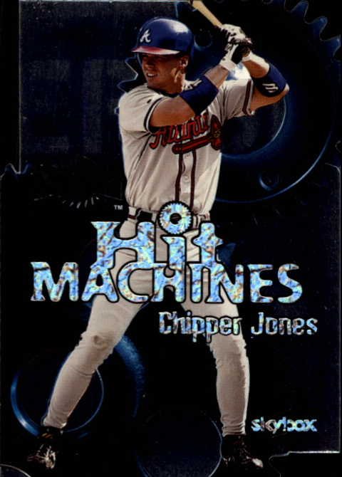 2000 Metal Hit Machines #H10 Chipper Jones