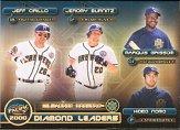 2000 Pacific Diamond Leaders #23 Burnitz/Cirillo/Grissom/Nomo
