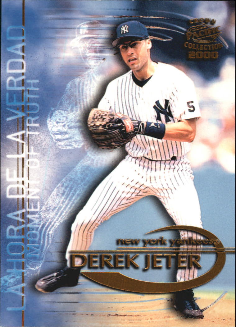 2000 Pacific Crown Collection Moment of Truth #21 Derek Jeter