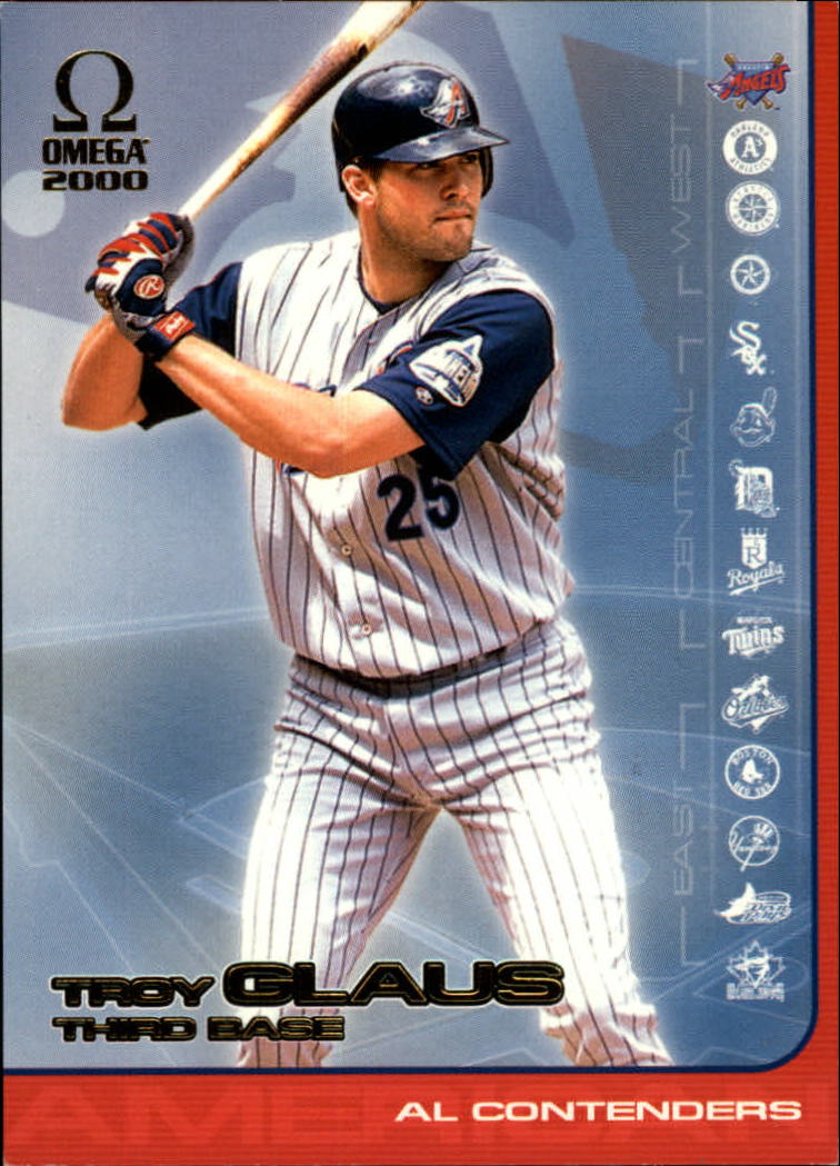 2000 Pacific Omega AL/NL Contenders #AL2 Troy Glaus
