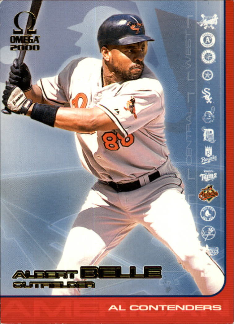 2000 Pacific Omega AL/NL Contenders #AL4 Albert Belle