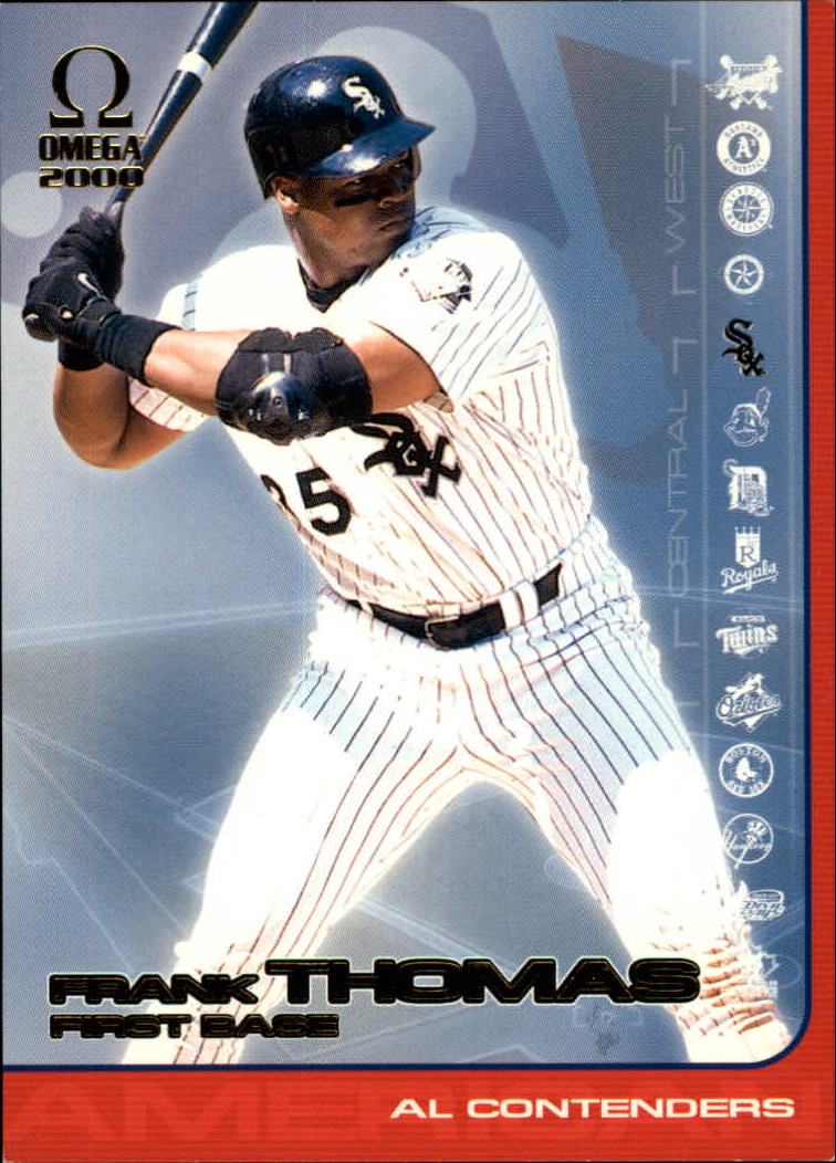 2000 Pacific Omega AL/NL Contenders #AL8 Frank Thomas
