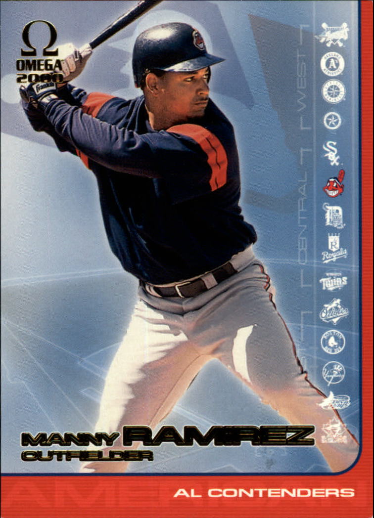 2000 Pacific Omega AL/NL Contenders #AL9 Manny Ramirez