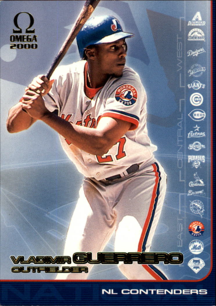 2000 Pacific Omega AL/NL Contenders #NL11 Vladimir Guerrero