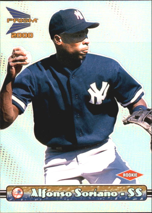 2000 Pacific Prism #102 Alfonso Soriano