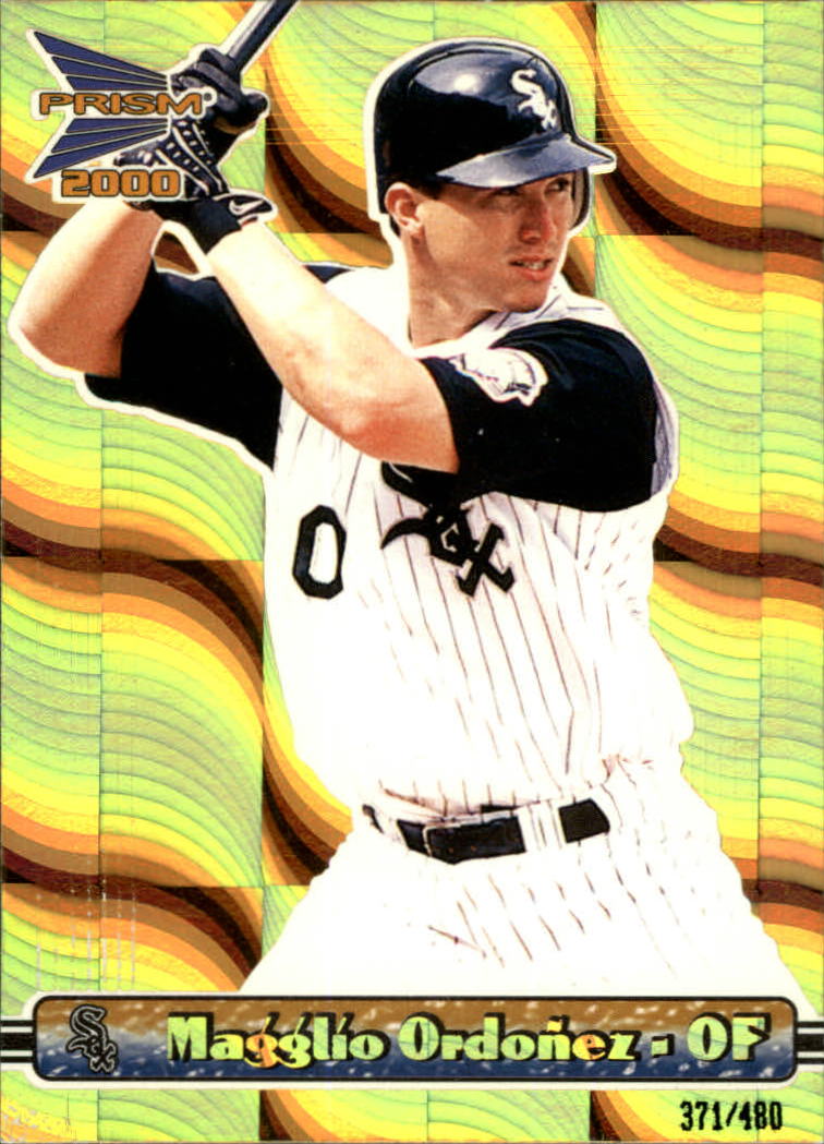 2000 Pacific Prism Holographic Gold #33 Magglio Ordonez