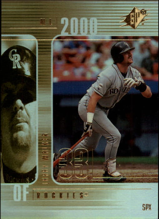 2000 SPx #74 Larry Walker
