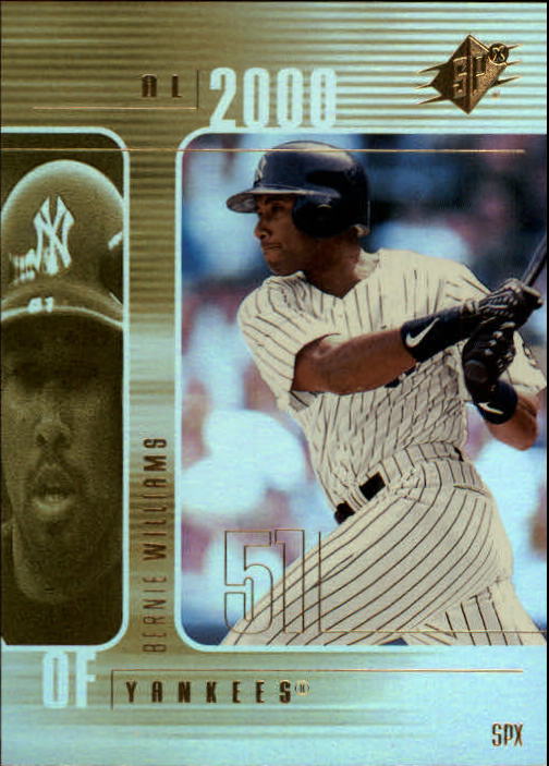 2000 SPx #87 Bernie Williams