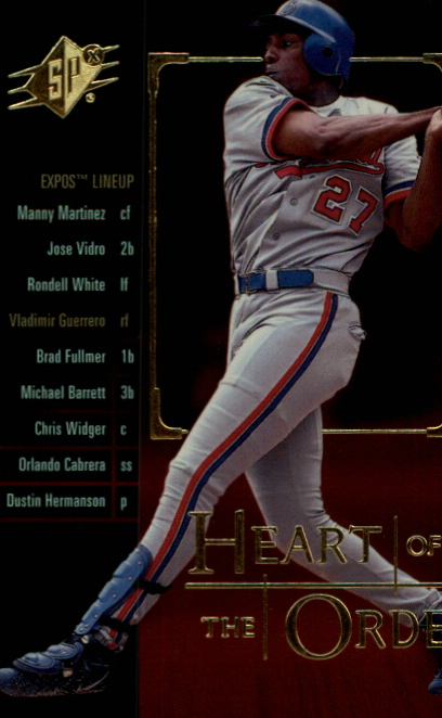 2000 SPx Heart of the Order #H20 Vladimir Guerrero