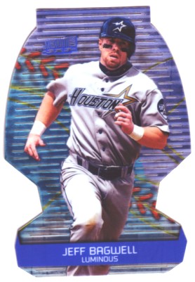 2000 Stadium Club 3 X 3 Luminous #3B Jeff Bagwell