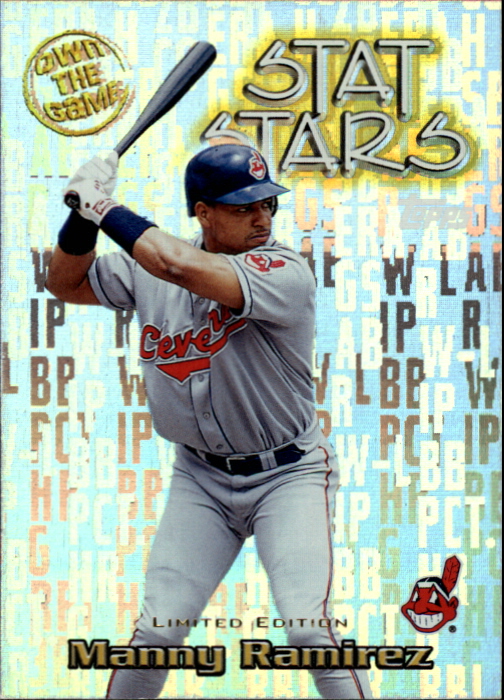 2000 Topps Limited Own the Game #OTG4 Manny Ramirez