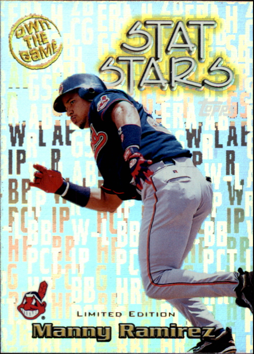 2000 Topps Limited Own the Game #OTG15 Manny Ramirez
