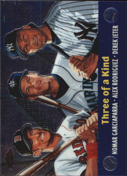 2000 Topps Chrome Combos #TC5 Three of a Kind