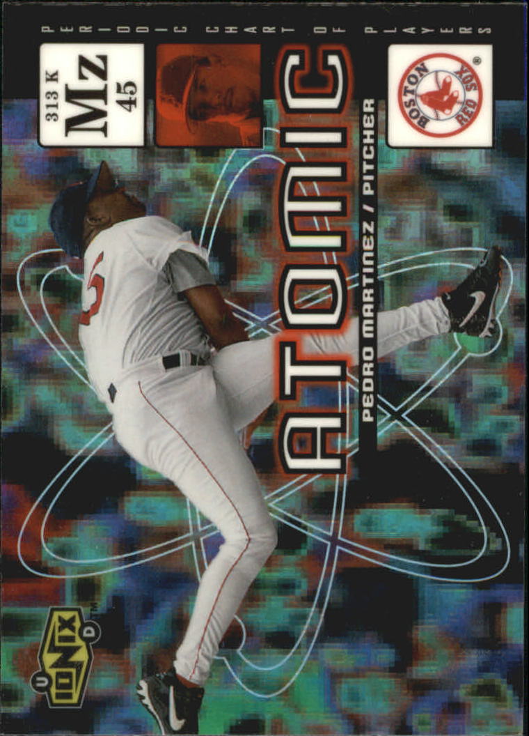 2000 UD Ionix Atomic #A1 Pedro Martinez