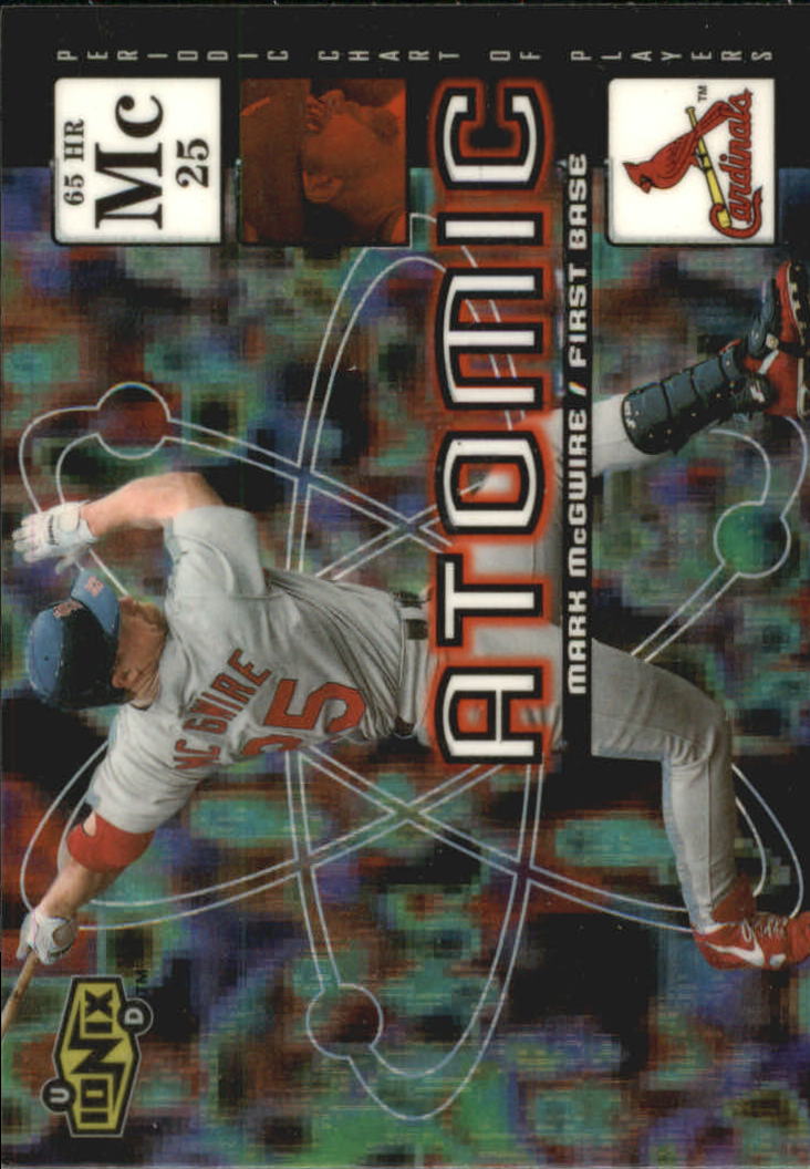 2000 UD Ionix Atomic #A2 Mark McGwire