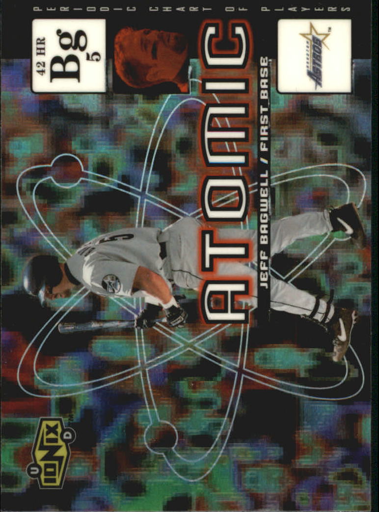 2000 UD Ionix Atomic #A4 Jeff Bagwell