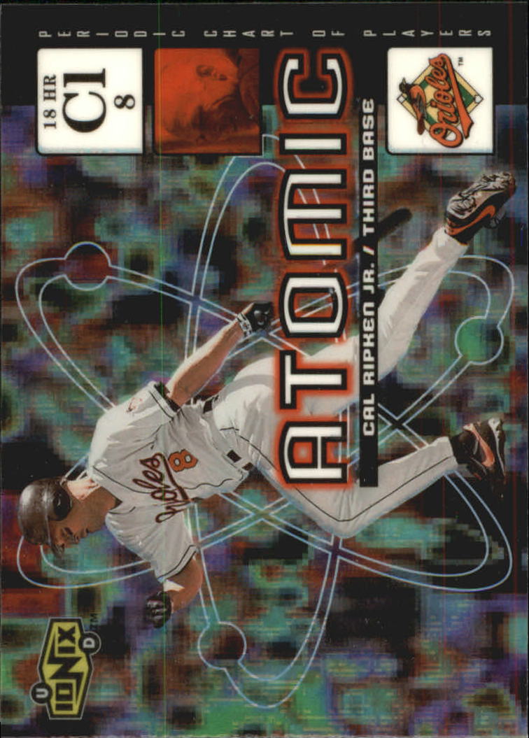 2000 UD Ionix Atomic #A7 Cal Ripken